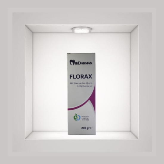 تصویر  ژل فلوراید 200میلی FLORAX نیک درمان